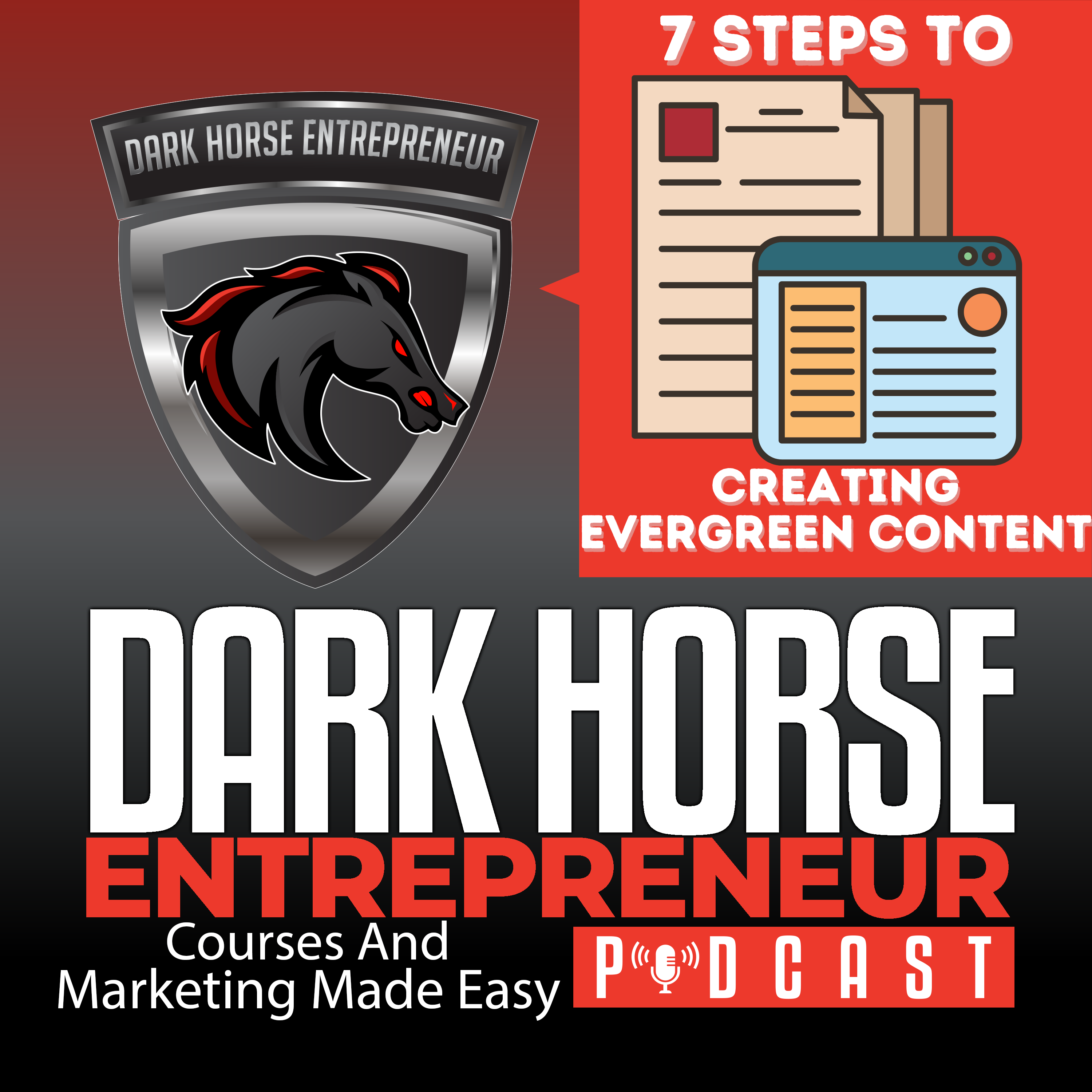 EP 406 7 Steps To Creating Cornerstone Evergreen Articles