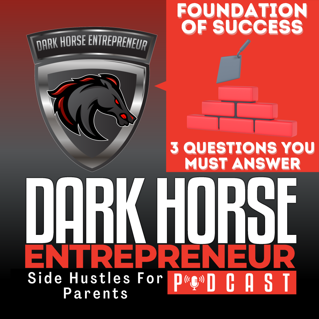 EP 474 The Foundation of Success Three Questions Every Entrepreneur Must Answer