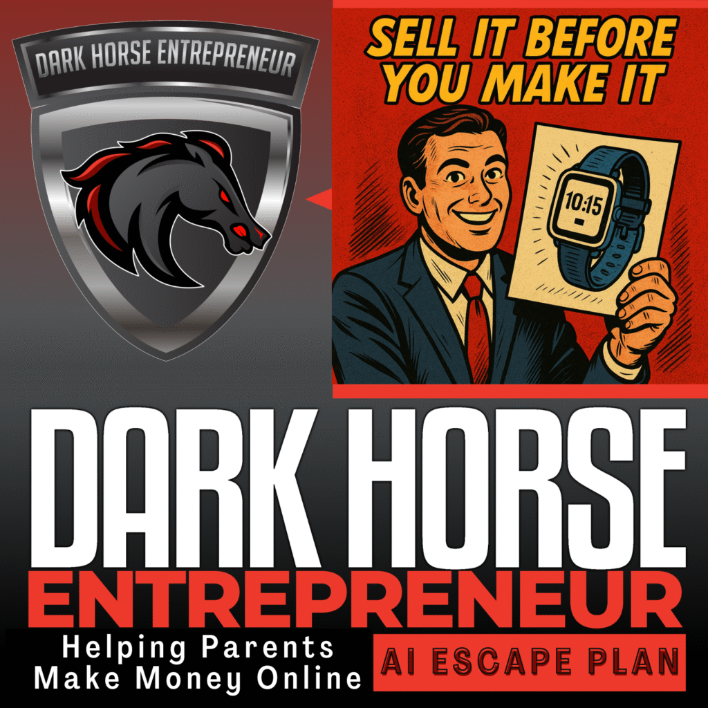 Sell It Before You Make It Make Money Online With AI